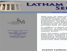 Tablet Screenshot of lathamvocational.com